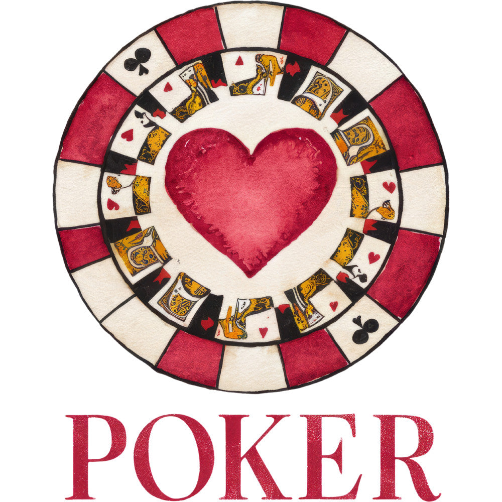 Watercolor Casino Fabric Panel 33