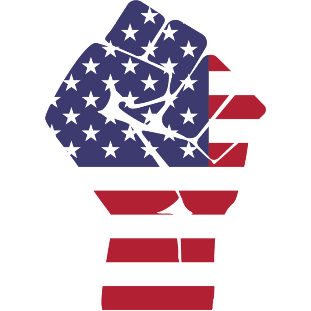 American Flag Icons Fabric Panel 40