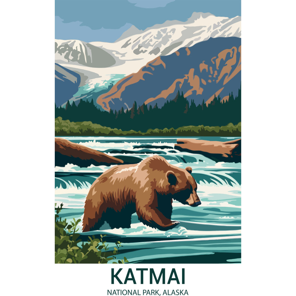National Parks Posters Fabric Panel 28