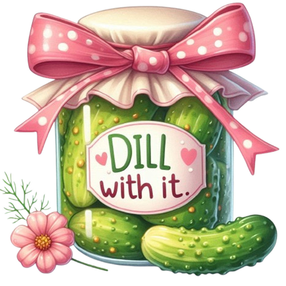 Dill With It Fabric Panel 1