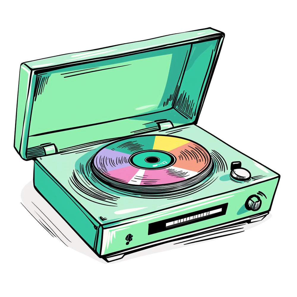 90s Aesthetic Fabric Panel 4