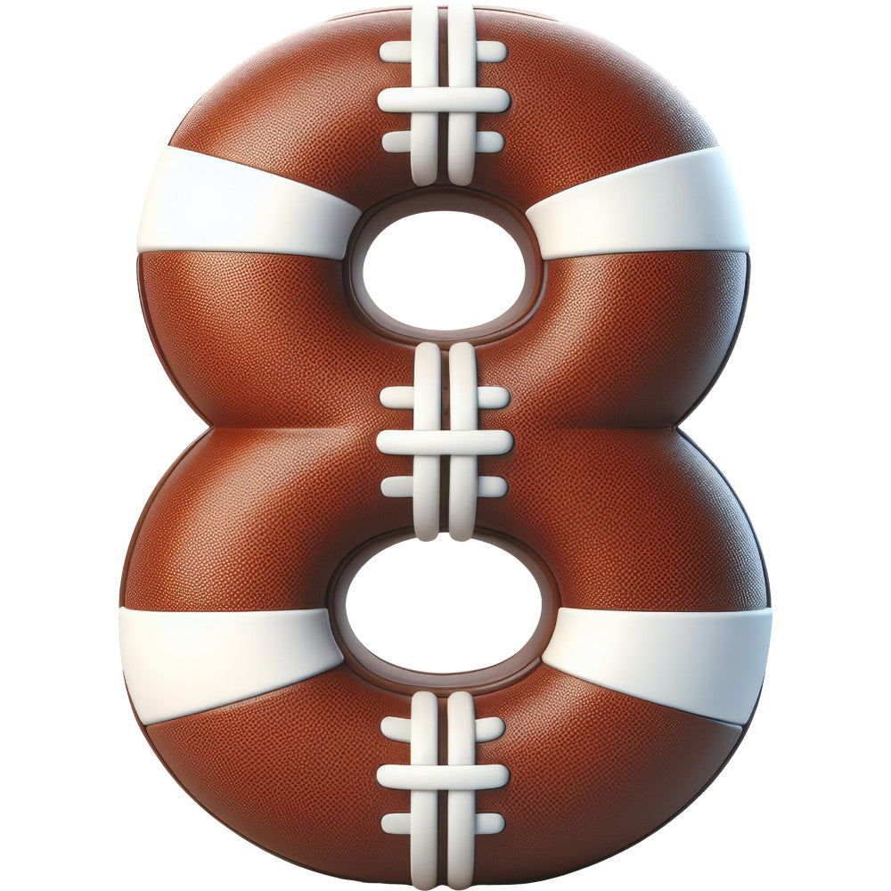 Football Alphabet Fabric Panel 4