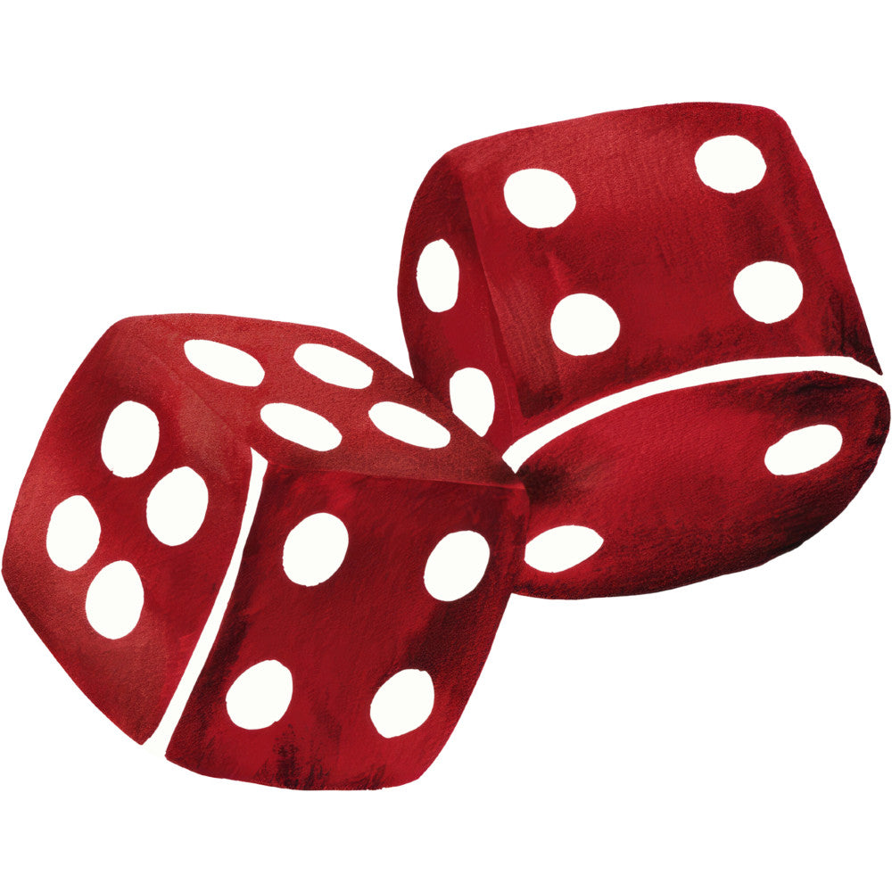 red dice, white dots, casino theme, gambling motif, watercolor style, fabric panel, quilting cotton, gaming design, deep crimson, burgundy red, rolled dice, spotted pattern, vegas theme, gaming night, craft fabric, sewing material, casino games, dice art, gaming fabric, entertainment theme
