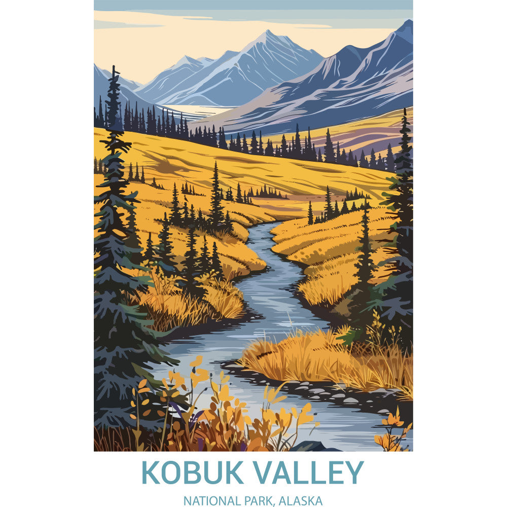 National Parks Posters Fabric Panel 37
