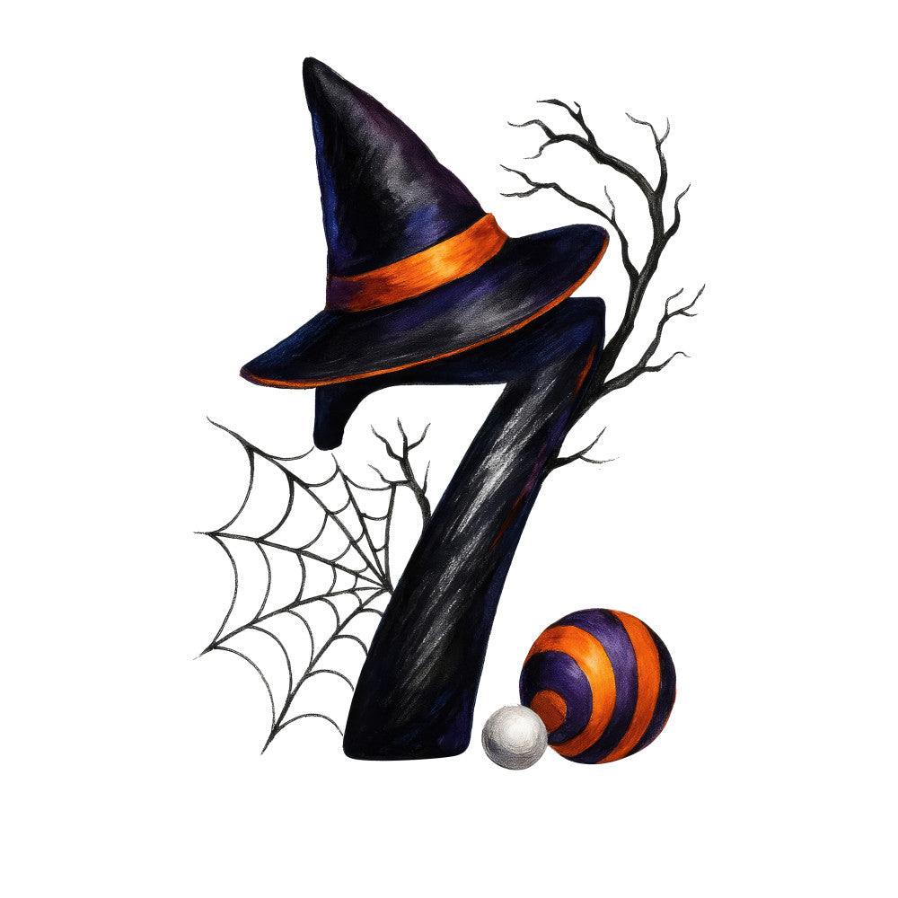 Halloween Alphabet Fabric Panel 21