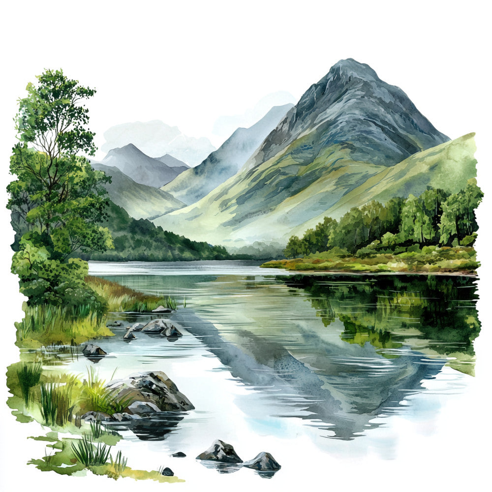 Landscapes of Scotland Fabric Panel 17