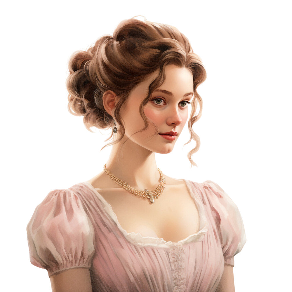 Regency Era Fabric Panel 24