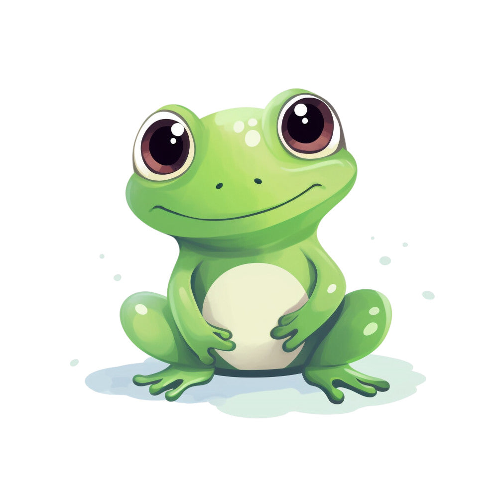 Cartoon Frogs Fabric Panel 23