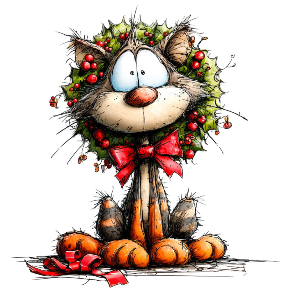 1st Whimsical Christmas Fabric Panel 38