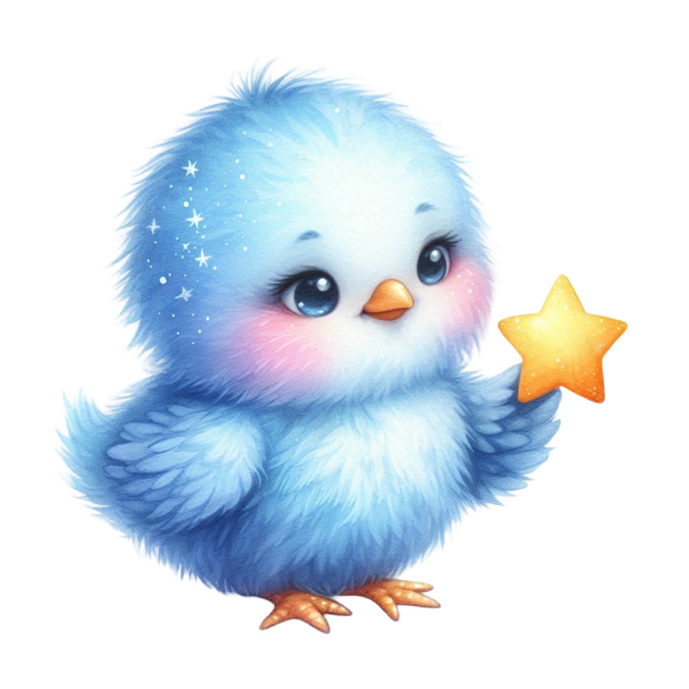 Pastel Chicks Fabric Panel 7