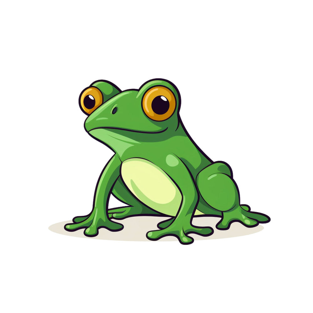 Cartoon Frogs Fabric Panel 19