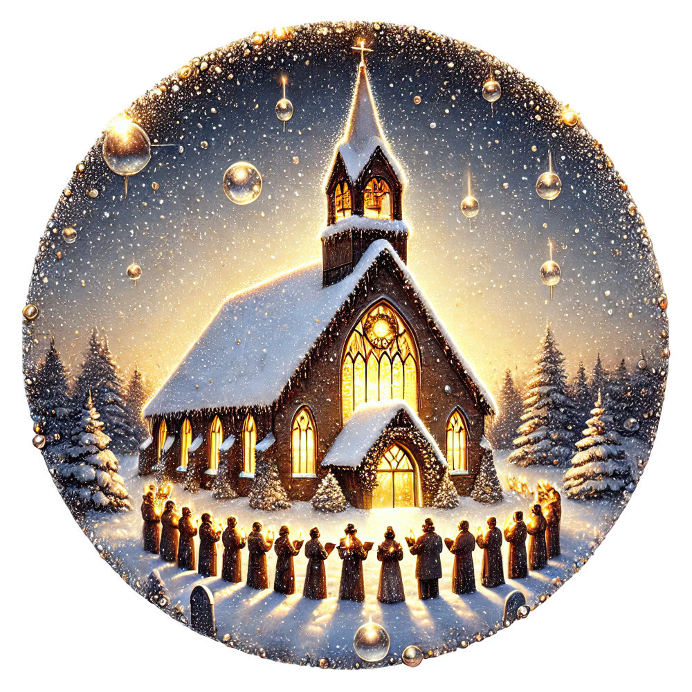 Christian Churches Fabric Panel 22