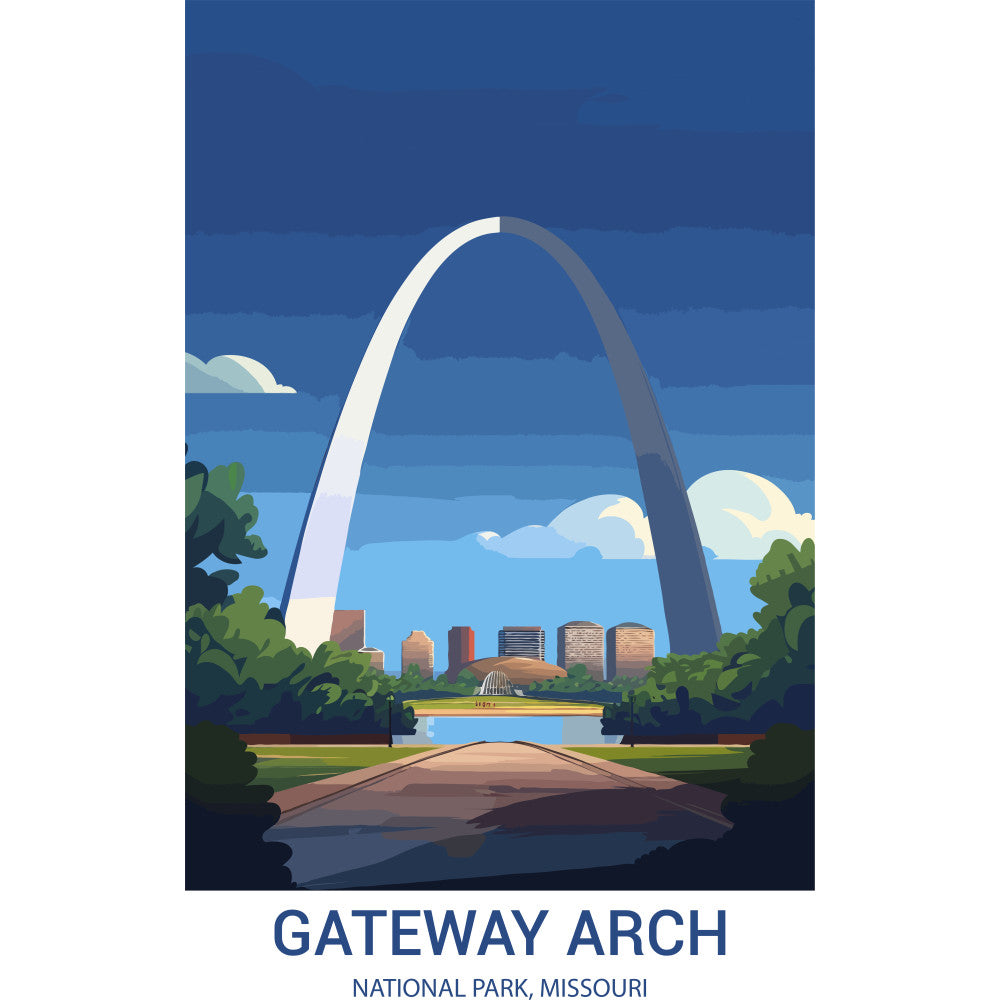 National Parks Posters Fabric Panel 20