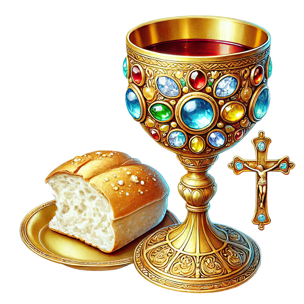 Catholic Symbols Fabric Panel 11