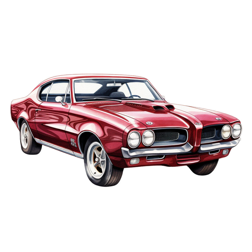 Vintage Cars Fabric Panel 39