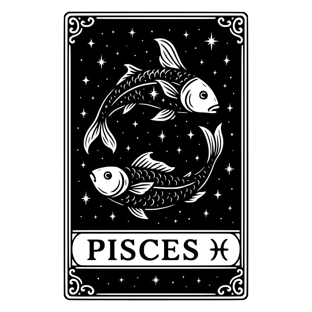 Zodiac Cards Fabric Panel 11