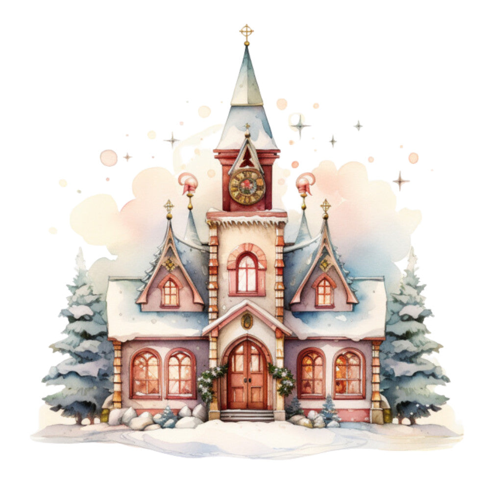 A Retro Christmas Fabric Panel 35