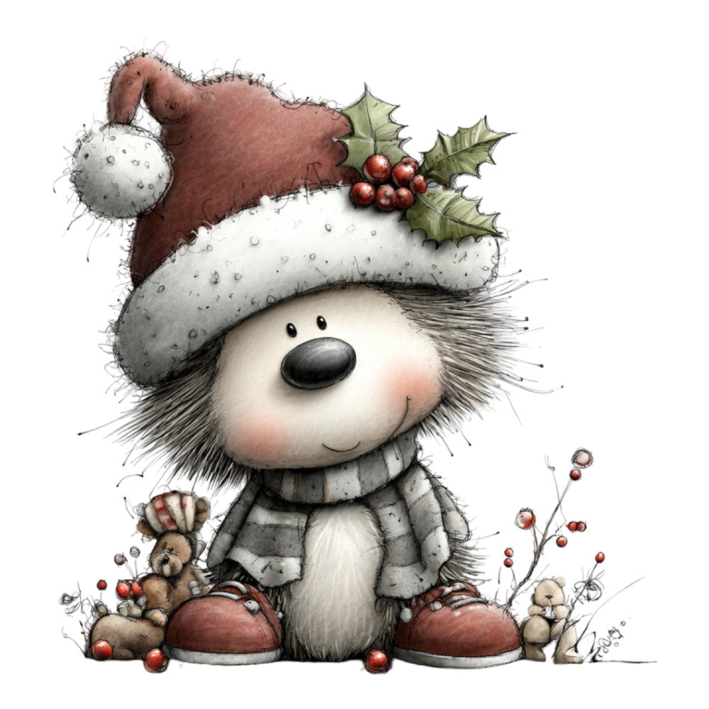 1st Whimsical Christmas Fabric Panel 100