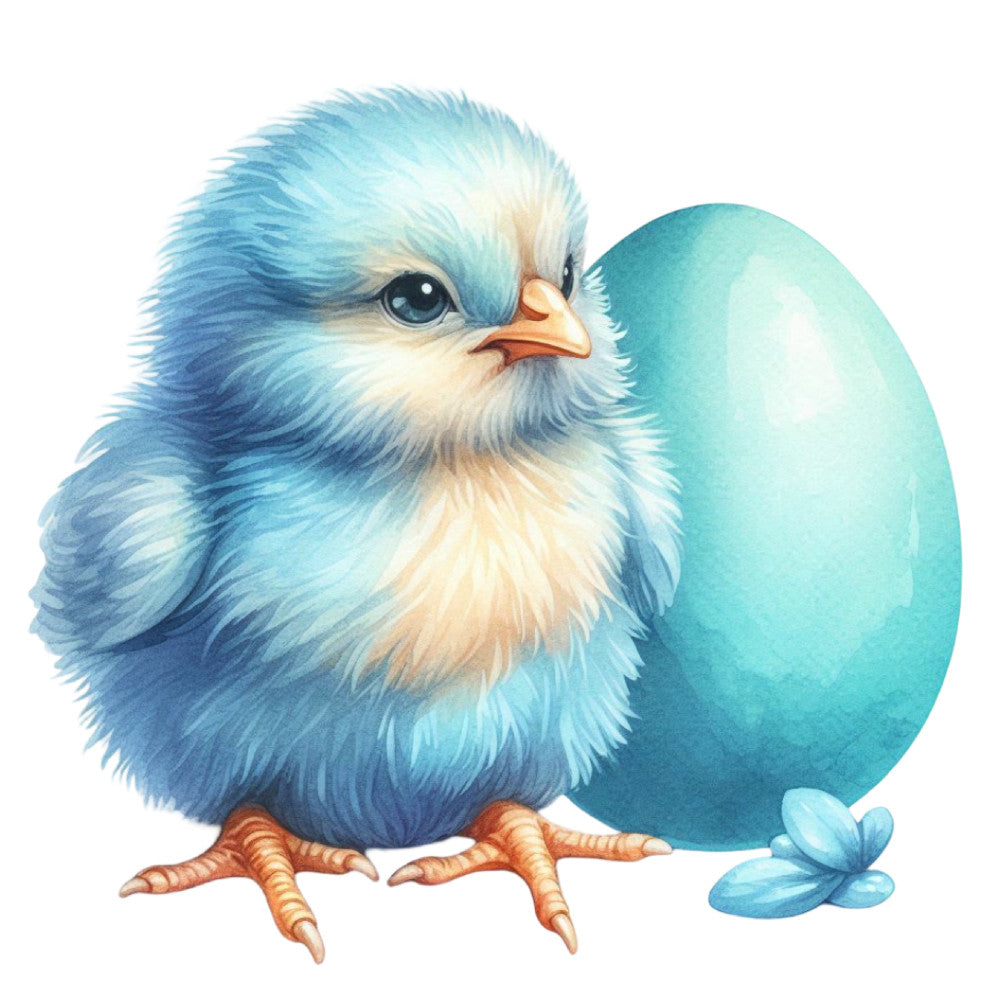 Pastel Chicks Fabric Panel 8