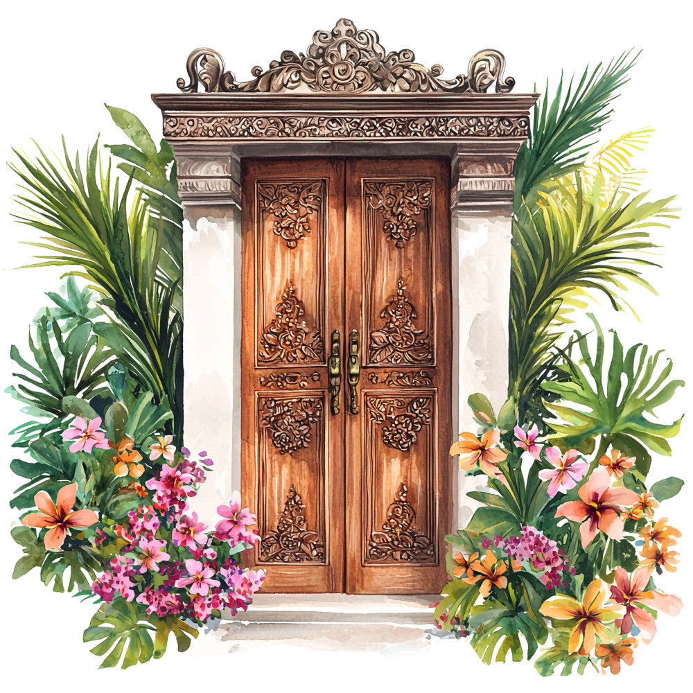 Thailand Resort Fabric Panel 33