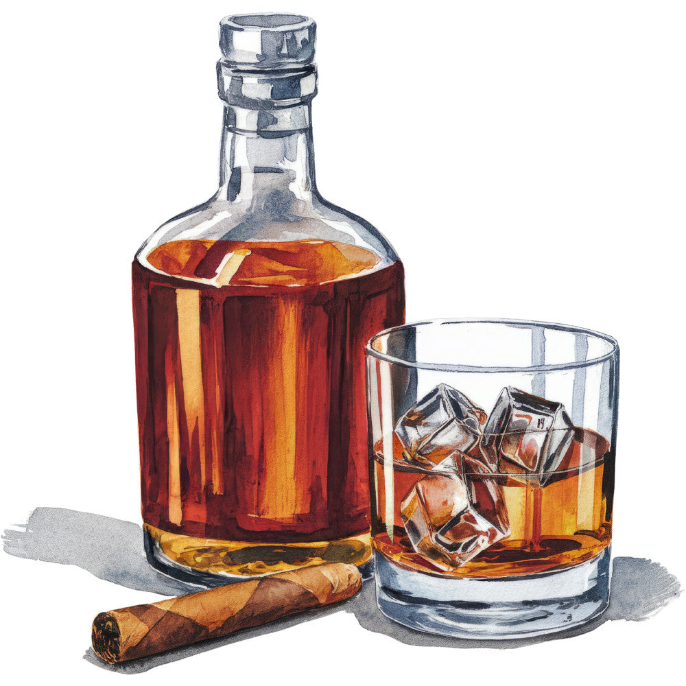 Watercolor Casino Fabric Panel 26