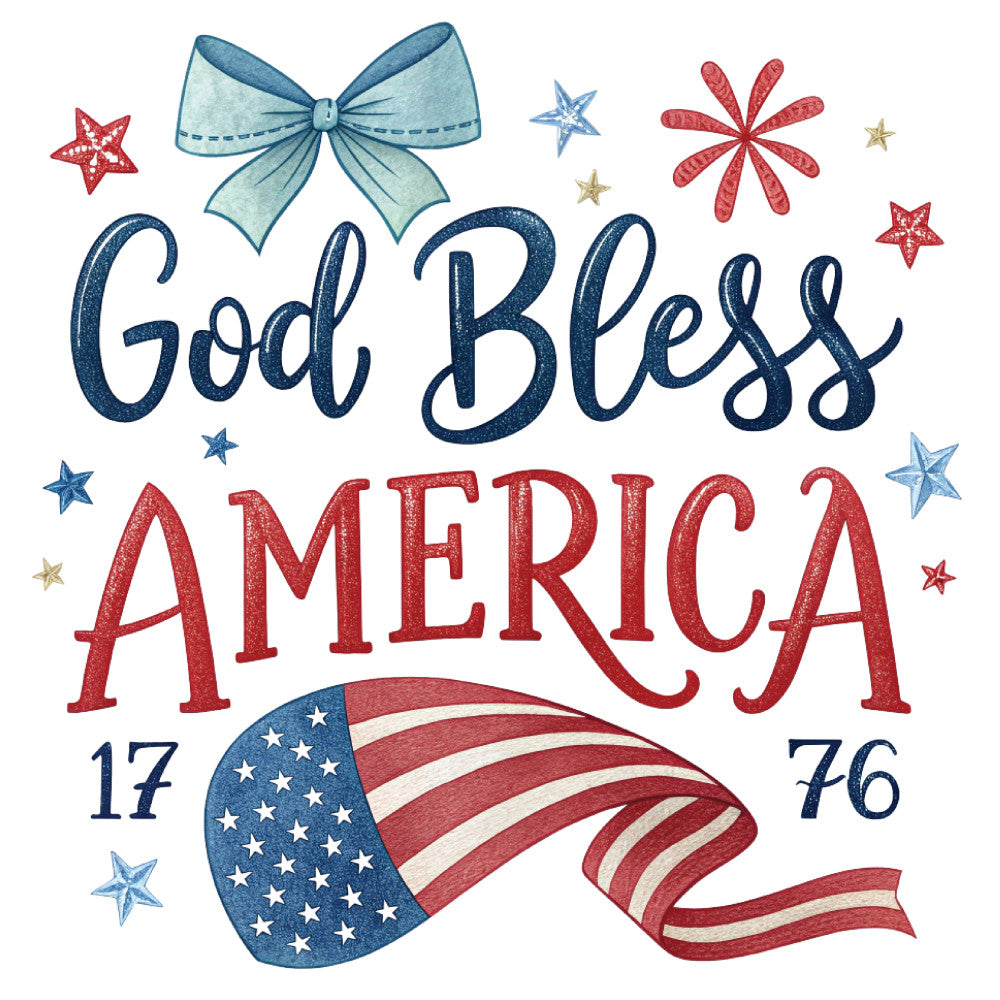 4th of July Design Fabric Panel 6