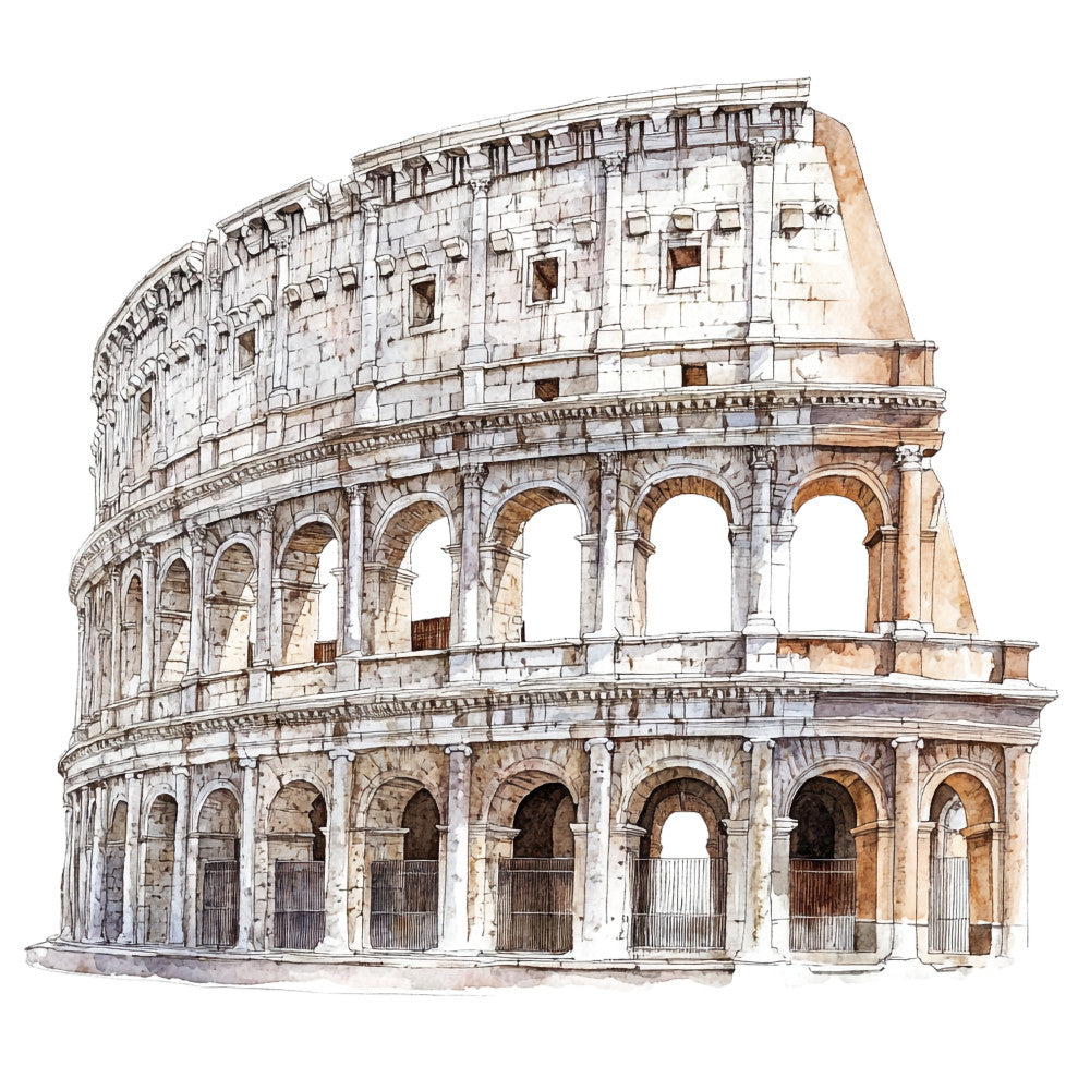 Roman Empire Fabric Panel 16