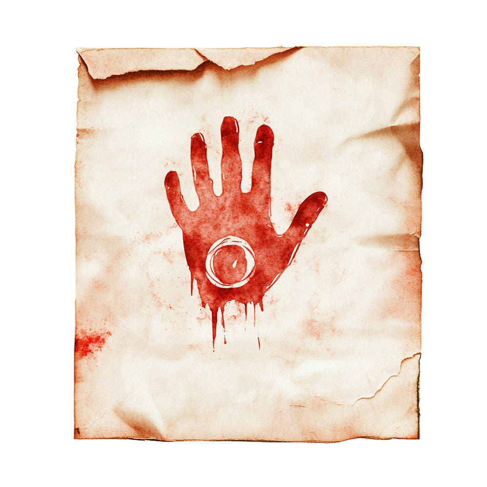 Murder Mystery Fabric Panel 2