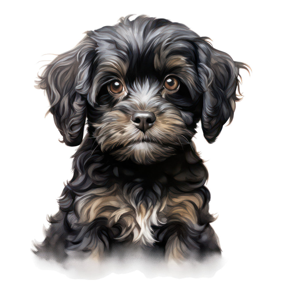 Cute Cavapoos Fabric Panel 7