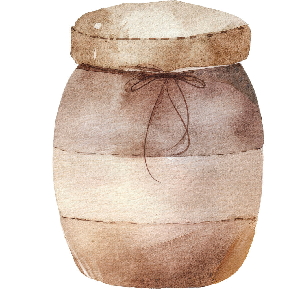 Watercolor Farm Fabric Panel 21