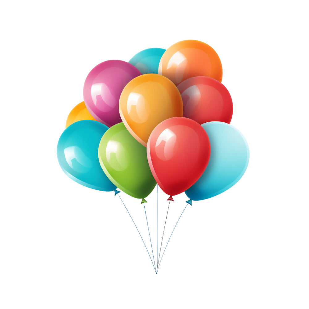 Party Balloons Fabric Panel 8