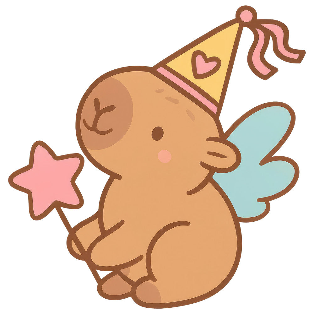 Cartoon Capybara Fabric Panel 7