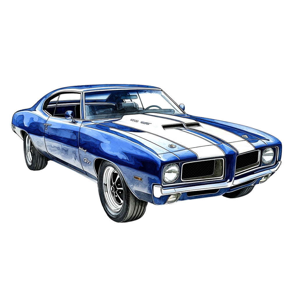 Muscle Cars Fabric Panel 11