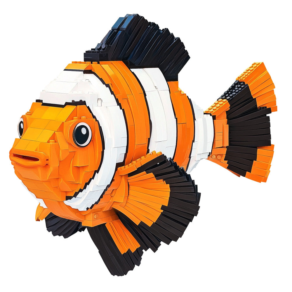 Building Bricks Animals Fabric Panel 35