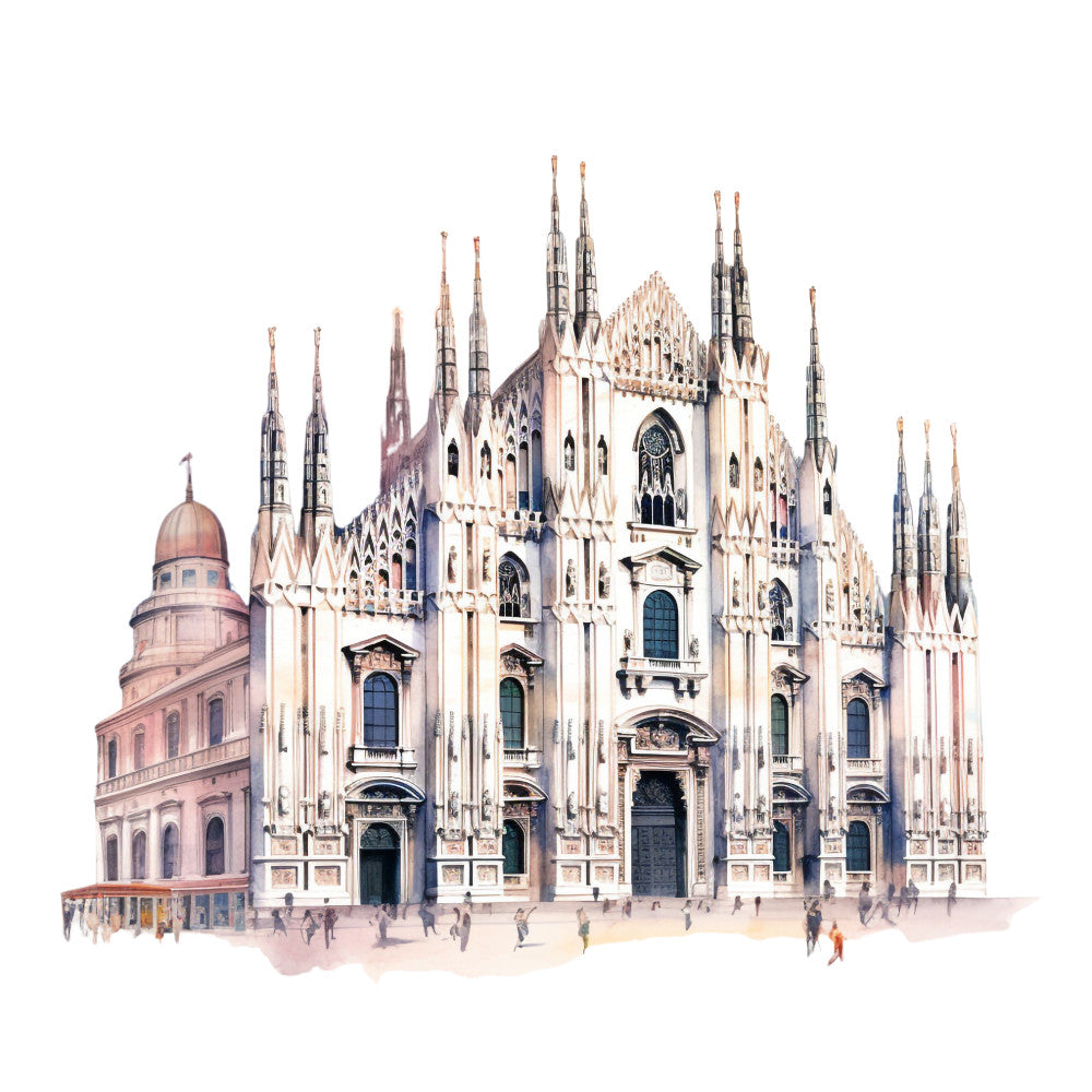 Welcome to Italy Fabric Panel 6