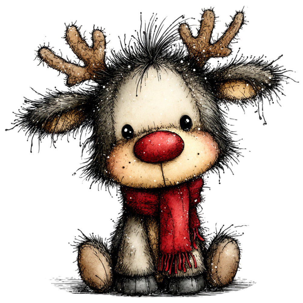 1st Whimsical Christmas Fabric Panel 77