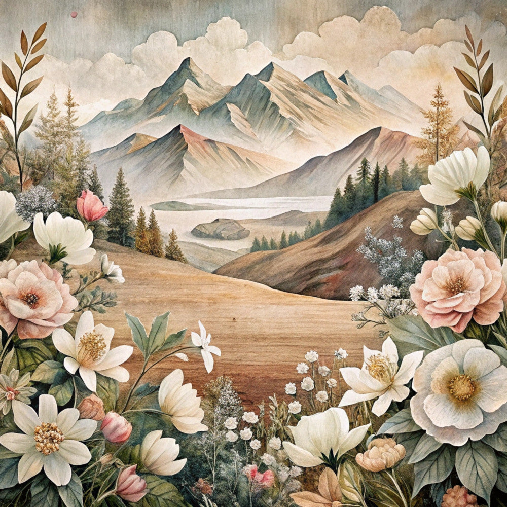 Yellowstone Landscape Fabric Panel 16