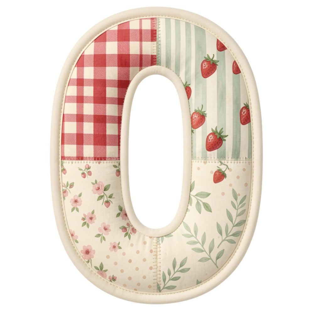cream, red, sage green, soft pink, gingham check, floral, strawberry, striped, vintage, farmhouse, cottage core, spring, summer, romantic, rustic, traditional, botanical, patchwork, number zero, nursery, baby, nature-inspired, picnic, countryside, wildflowers, berries, leaves, delicate, shabby chic