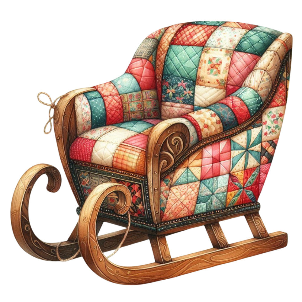 Patchwork Christmas Fabric Panel 7