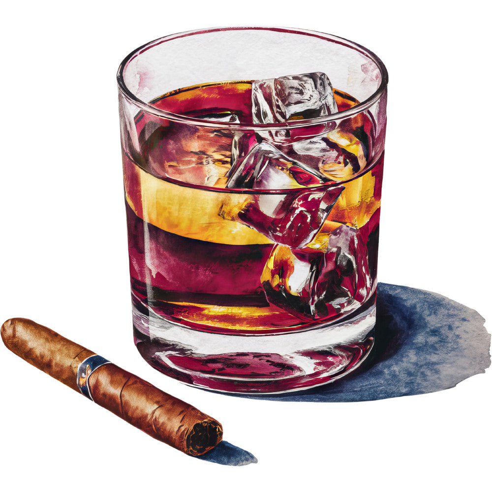 Watercolor Casino Fabric Panel 59