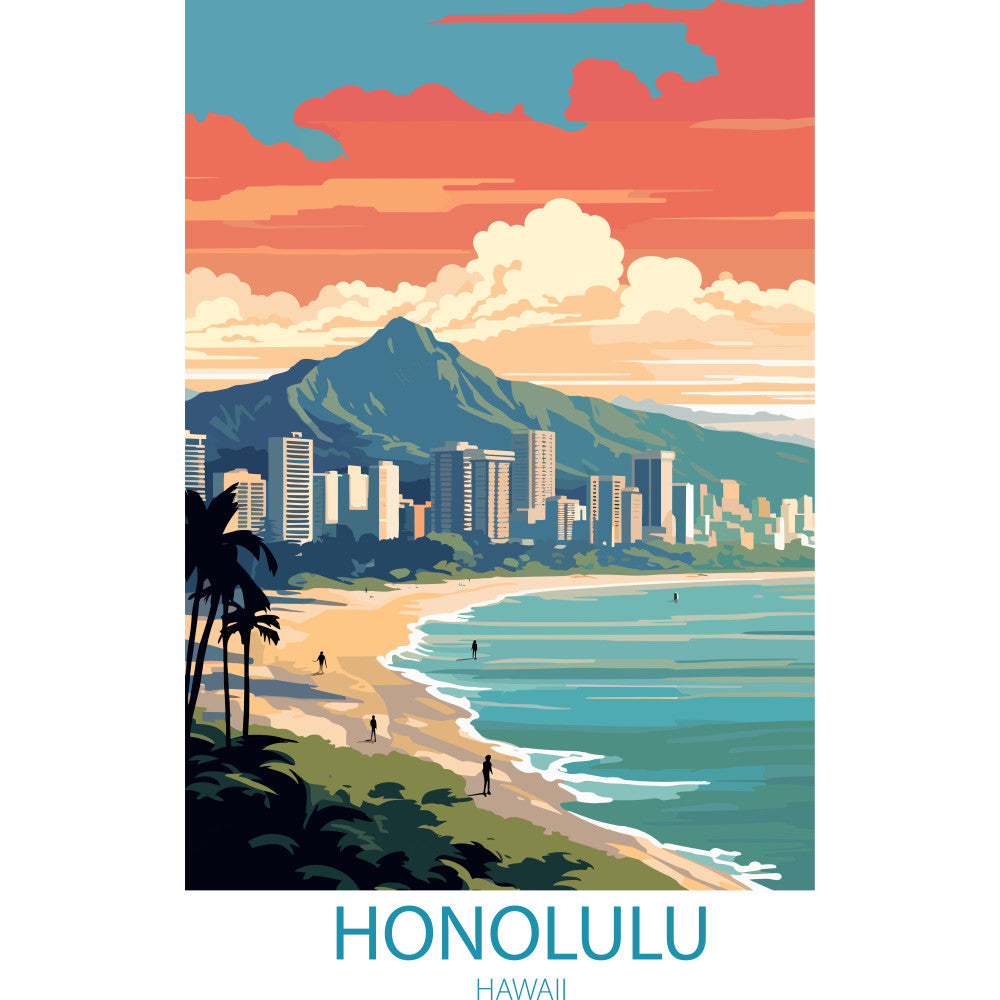 Travel Poster Fabric Panel 19