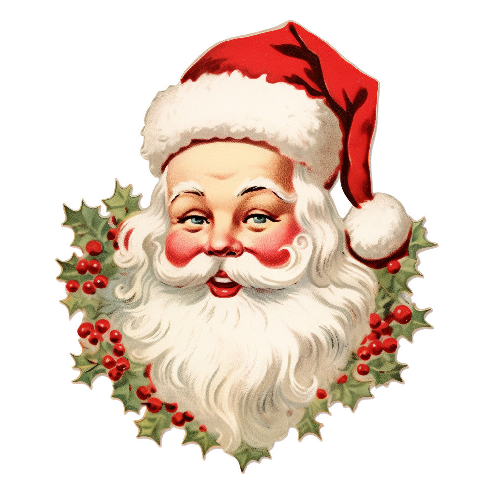 Classic Santa Claus Fabric Panel 5