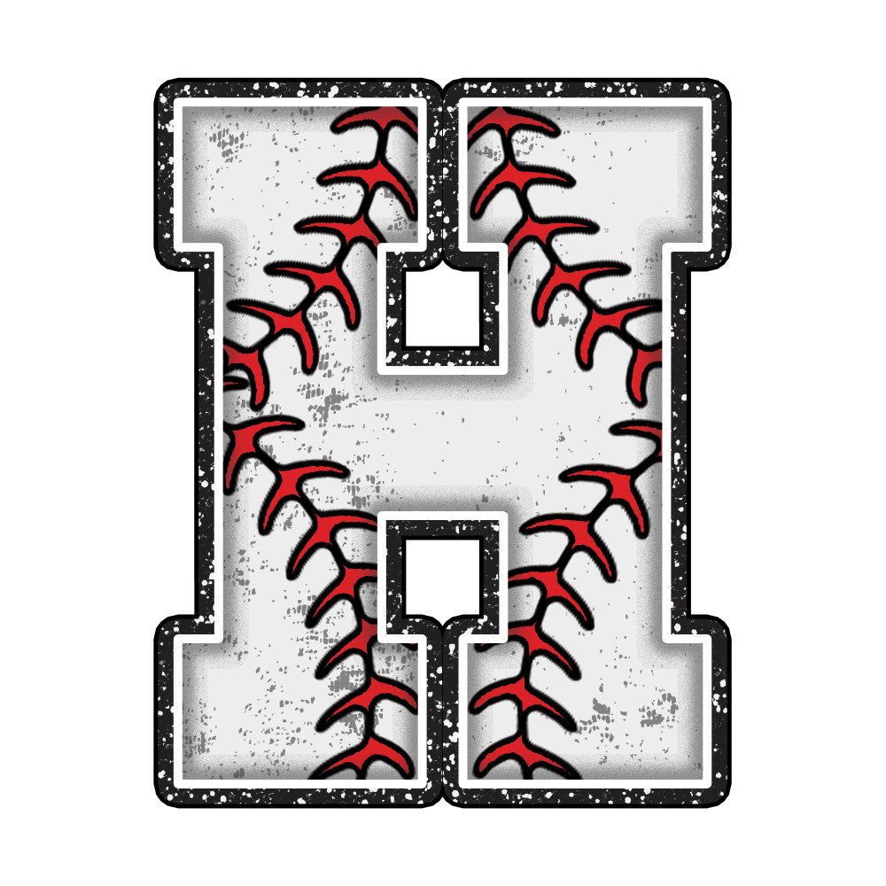 Baseball Alphabet Fabric Panel 18
