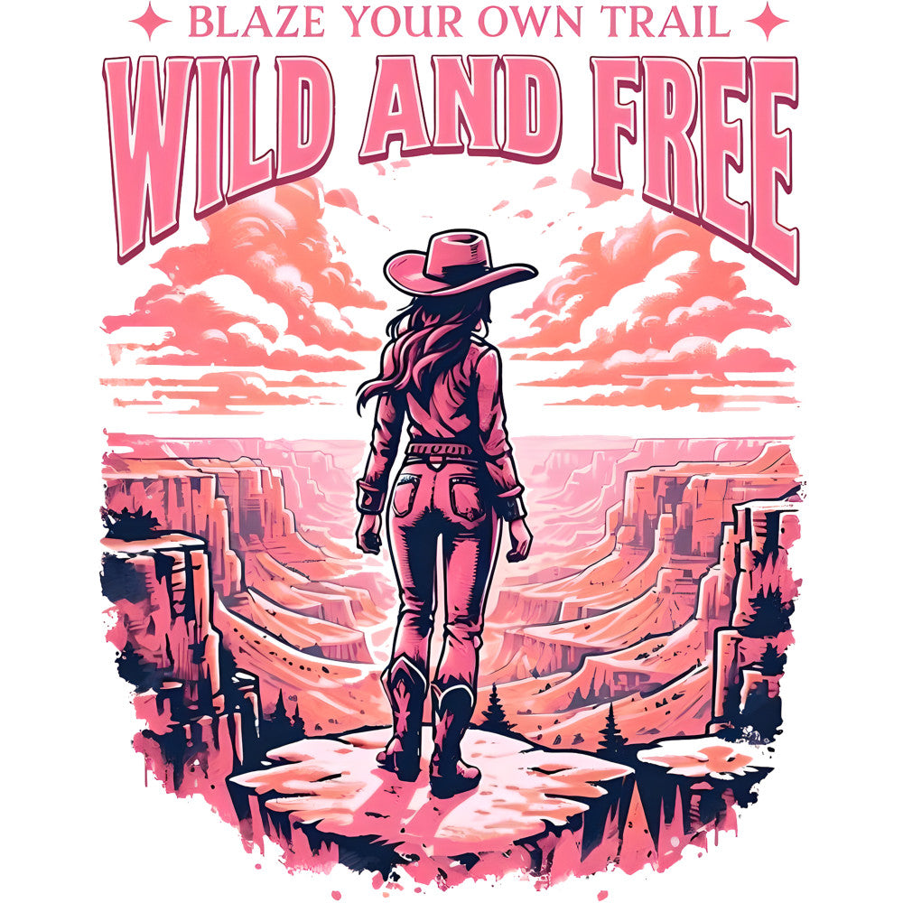 Coquette Cowgirl Fabric Panel 6