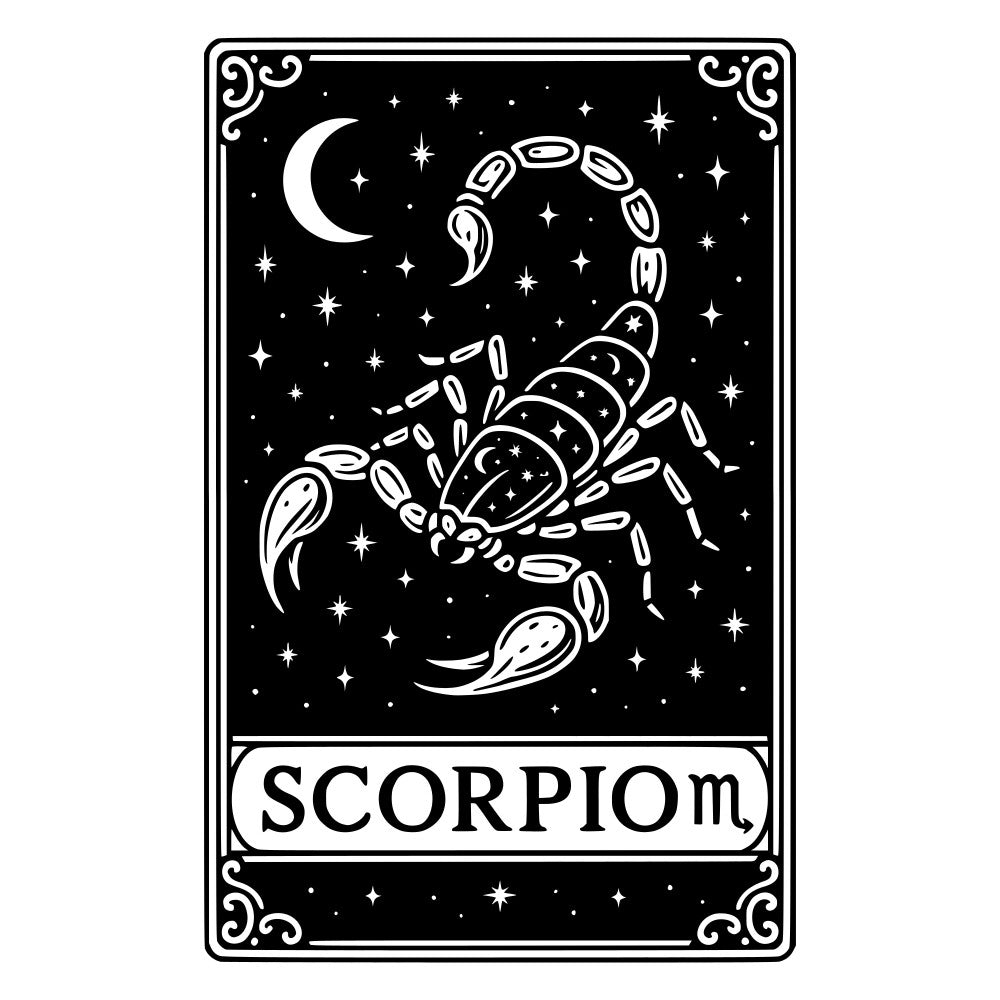 Zodiac Cards Fabric Panel 1