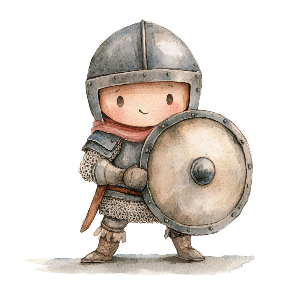 Cute Knight Fabric Panel 26