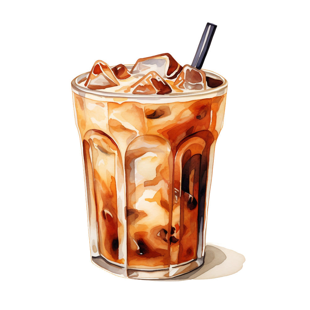 Coffee Elements Fabric Panel 45
