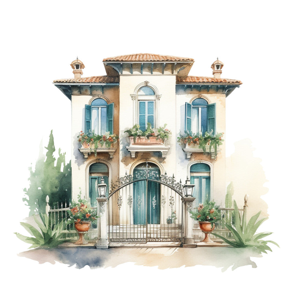 Welcome to Italy Fabric Panel 2