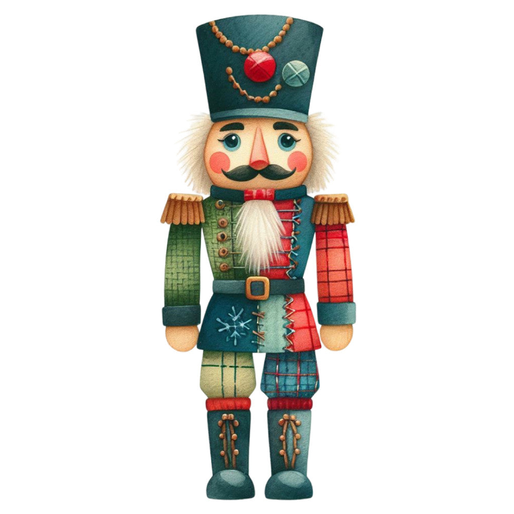 Patchwork Christmas Fabric Panel 30