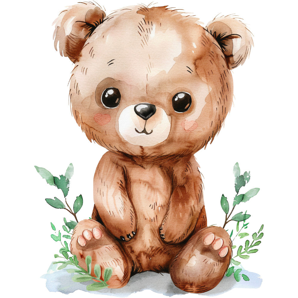 Woodland Animals World Fabric Panel 27